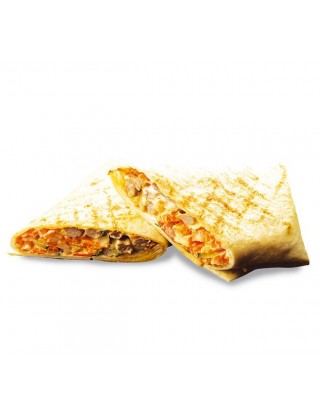 Шаурма со свининой и овощами
