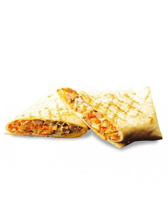 Шаурма со свининой и овощами